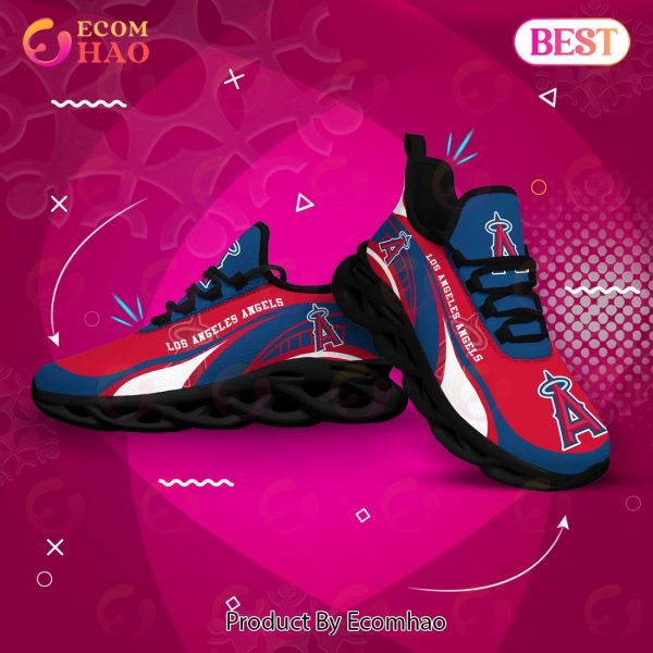 Los Angeles Angels MLB Sneaker New Trending 2023 Summer Maxsoul Shoes