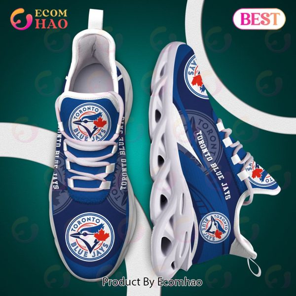 Toronto Blue Jays MLB Sneaker New Trending 2023 Summer Maxsoul Shoes