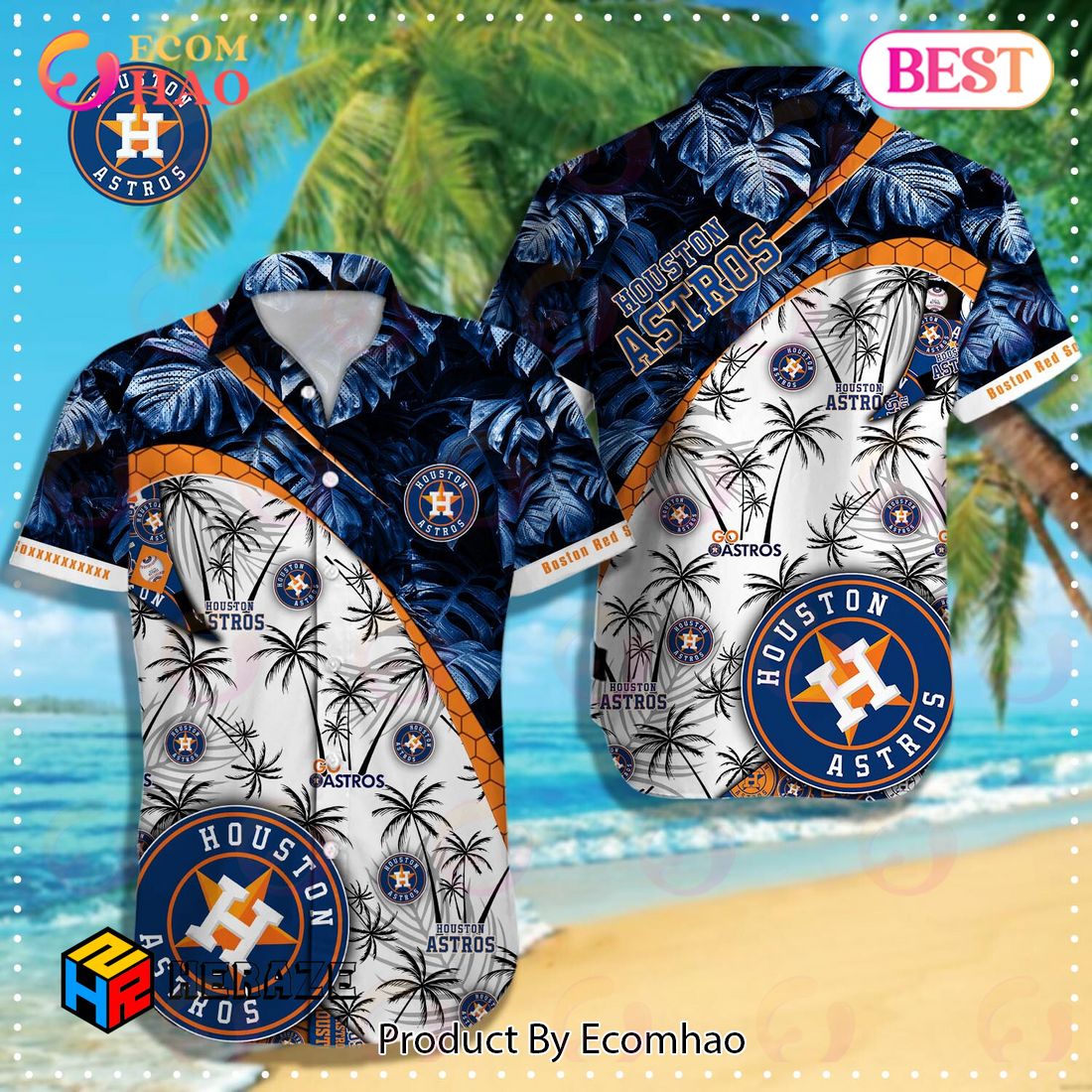 [SALE] Houston Astros MLB Hawaiian Shirt