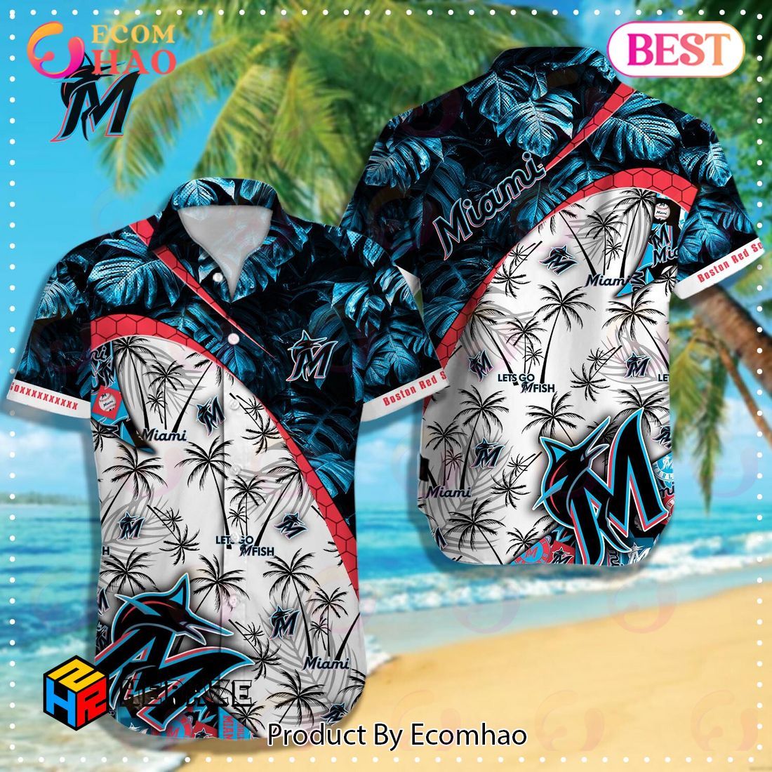 [SALE] Miami Marlins MLB Hawaiian Shirt