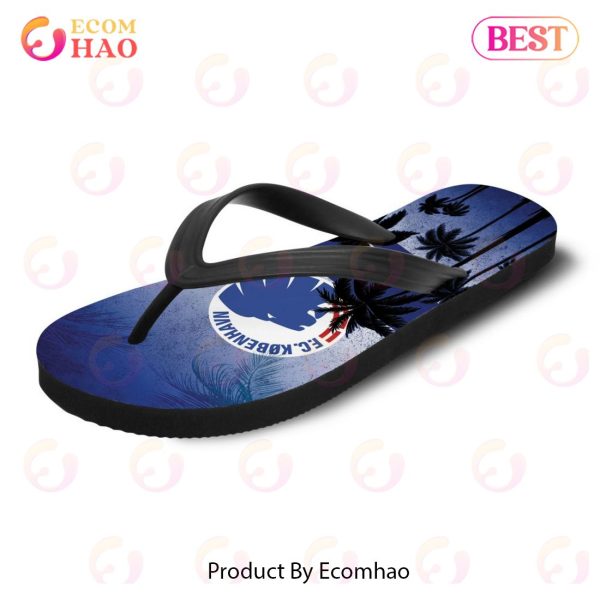 Superliga F.C. Kobenhavn Combo Hawaiian Shirt, Shorts And Flip Flop