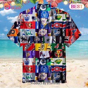 All NHL Reverse Retro Jerseys Hawaiian shirt