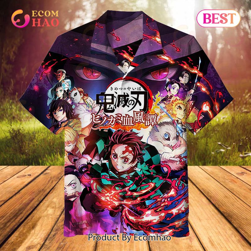 Demon Slayer Unisex Hawaiian Shirt