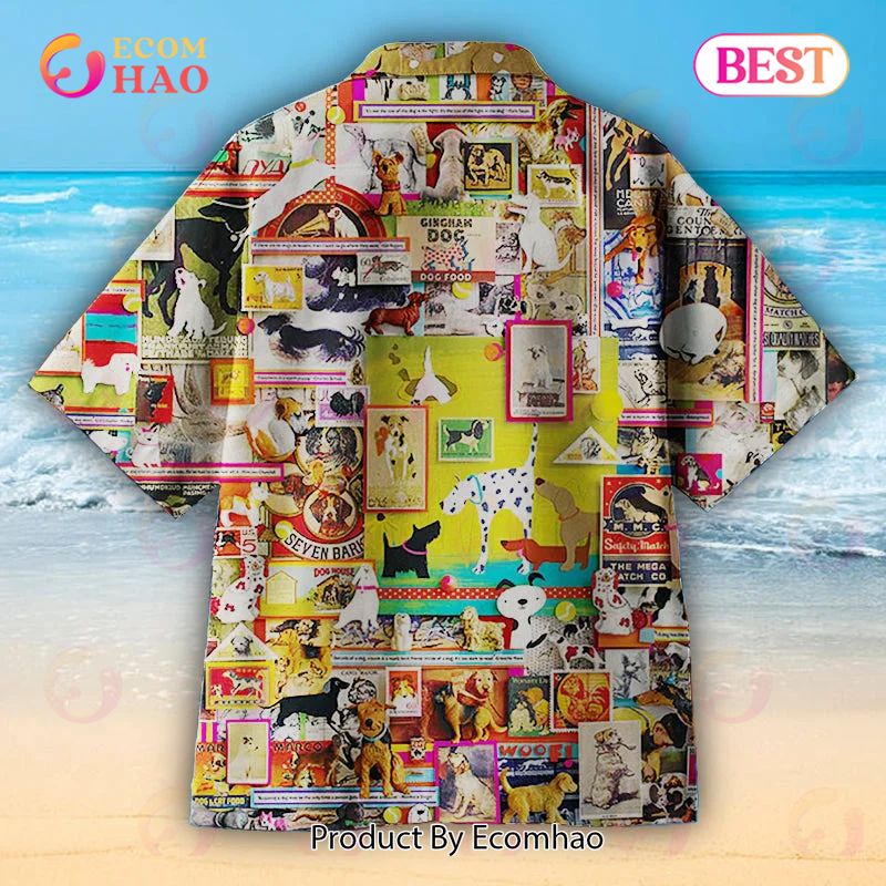 Dog City Universal Hawaiian Shirt