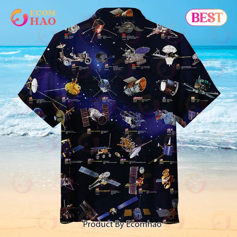 Space Explorers Universal Hawaiian Shirt