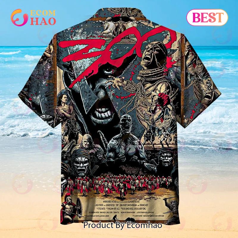 Spartan Three Hundred Warriors Universal Hawaiian Shirt