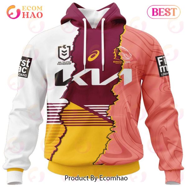 NRL Brisbane Broncos Special Mix Jersey T-Shirt