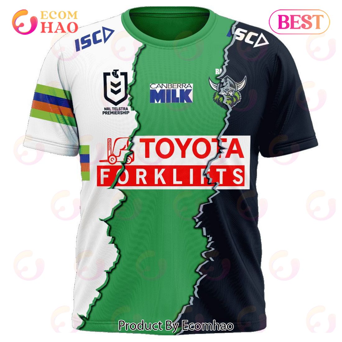 NRL Canberra Raiders Special Mix Jersey T-Shirt