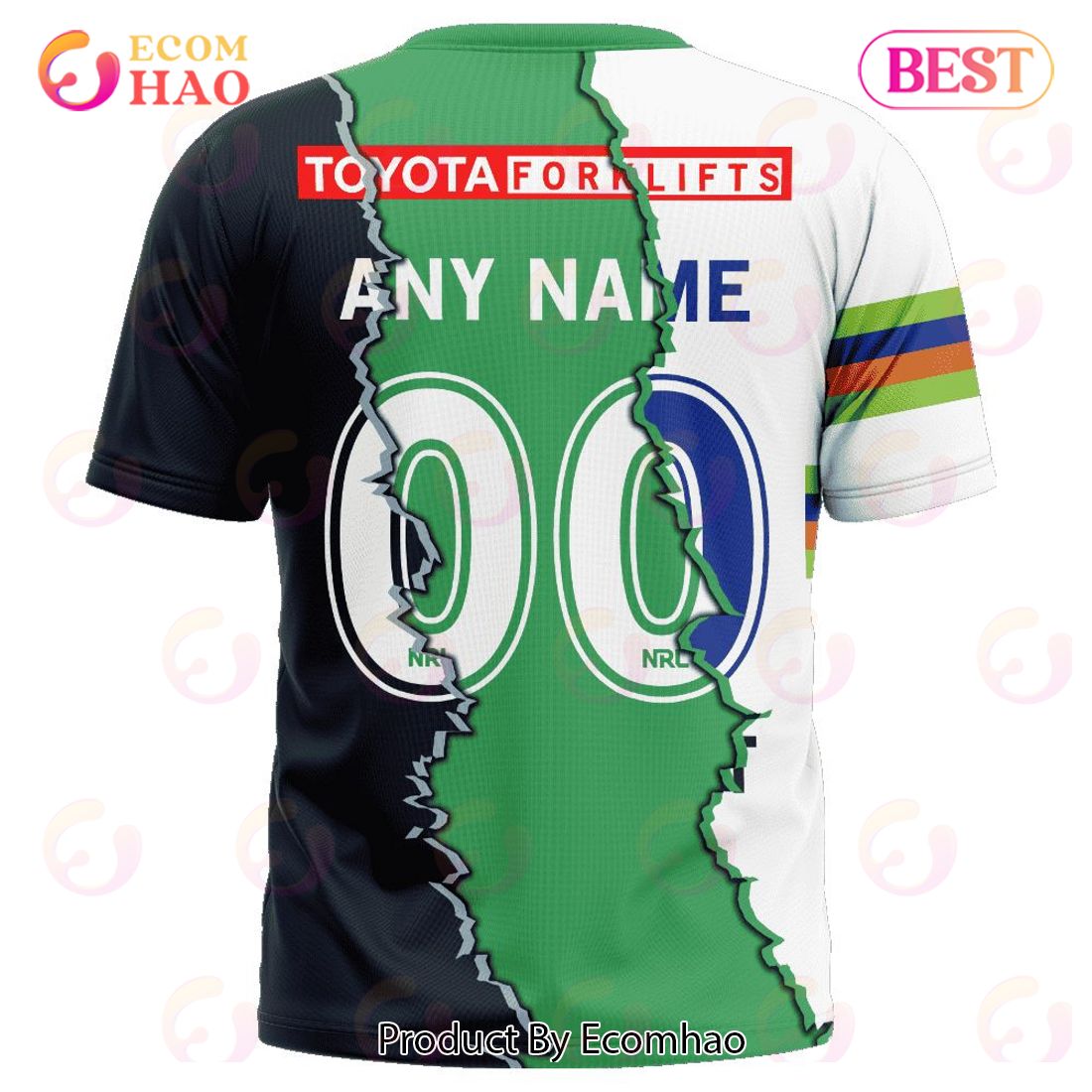 NRL Canberra Raiders Special Mix Jersey T-Shirt