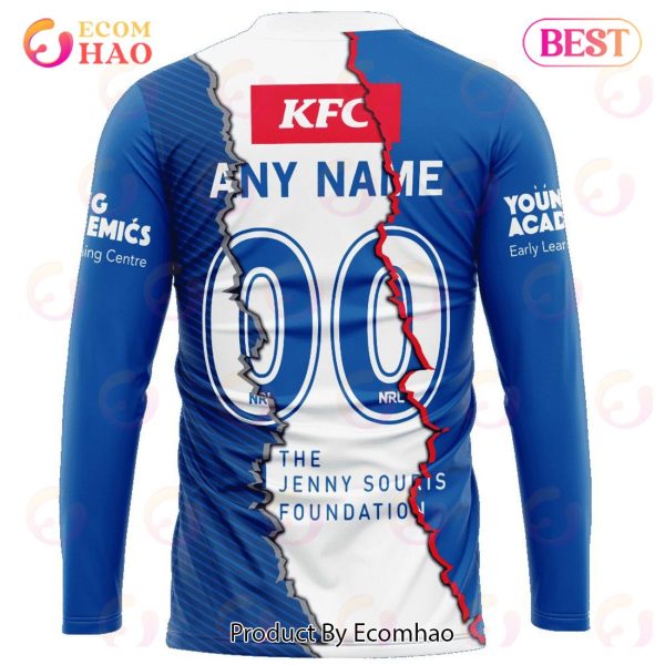 NRL Canterbury-Bankstown Bulldogs Special Mix Jersey T-Shirt