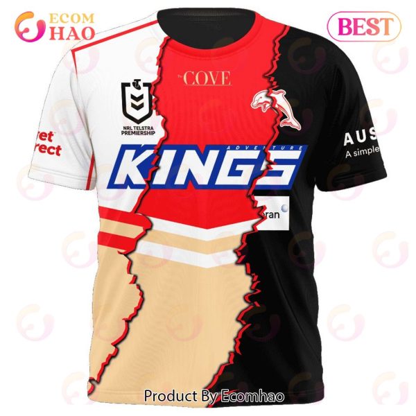 NRL Dolphins Special Mix Jersey T-Shirt