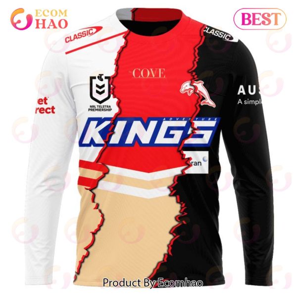 NRL Dolphins Special Mix Jersey T-Shirt