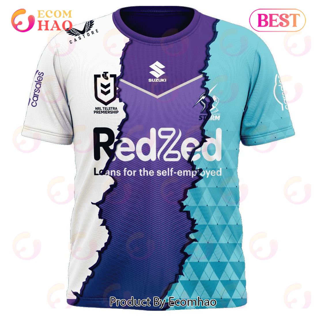 NRL Melbourne Storm Special Mix Jersey T-Shirt