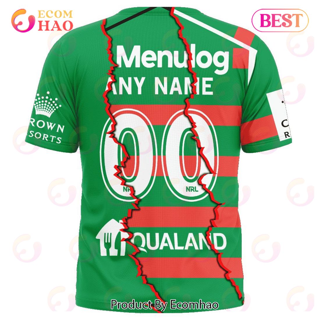 NRL South Sydney Rabbitohs Special Mix Jersey T-Shirt