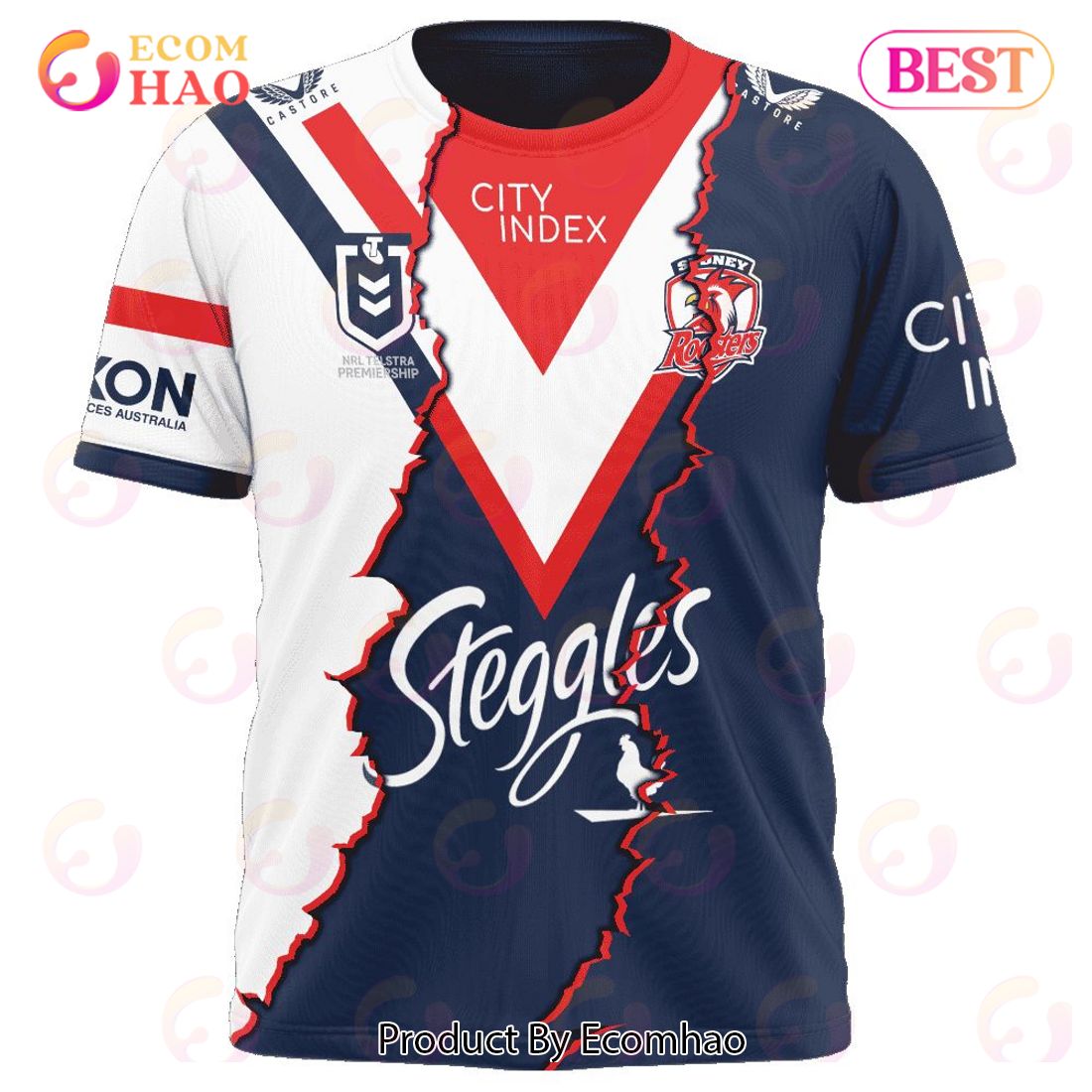 NRL Sydney Roosters Special Mix Jersey T-Shirt