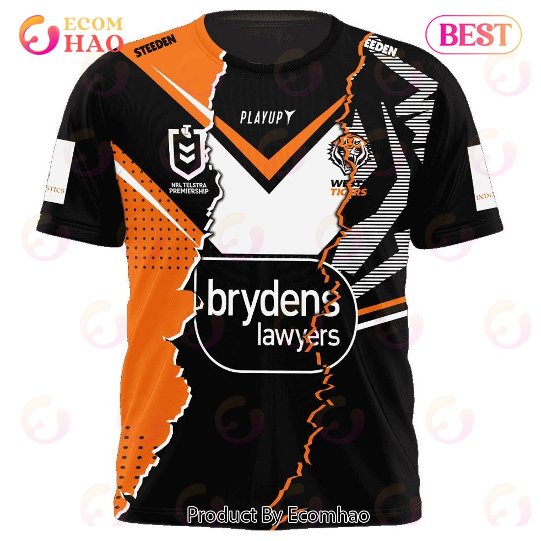 NRL Wests Tigers Special Mix Jersey T-Shirt