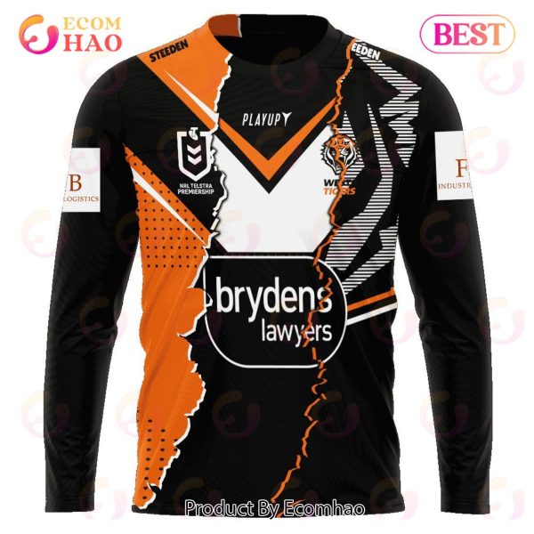 NRL Wests Tigers Special Mix Jersey T-Shirt