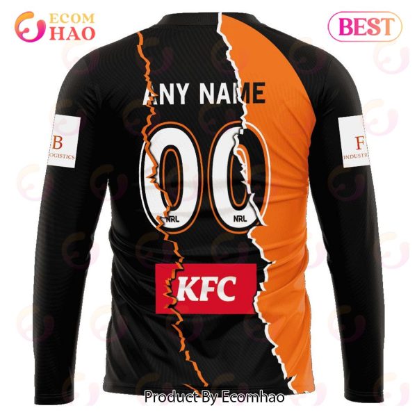 NRL Wests Tigers Special Mix Jersey T-Shirt