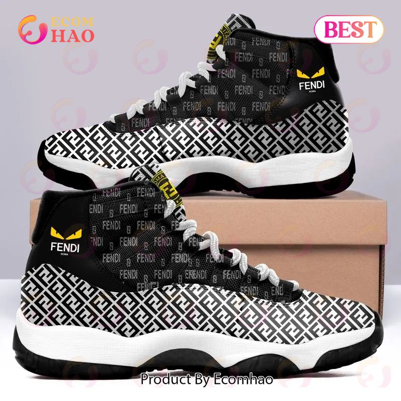 Fendi Air Jordan 11 Sneaker Shoes - Ecomhao Store