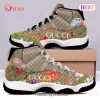 Gucci Bee Red Green Line Brown Air Jordan 11 Sneaker