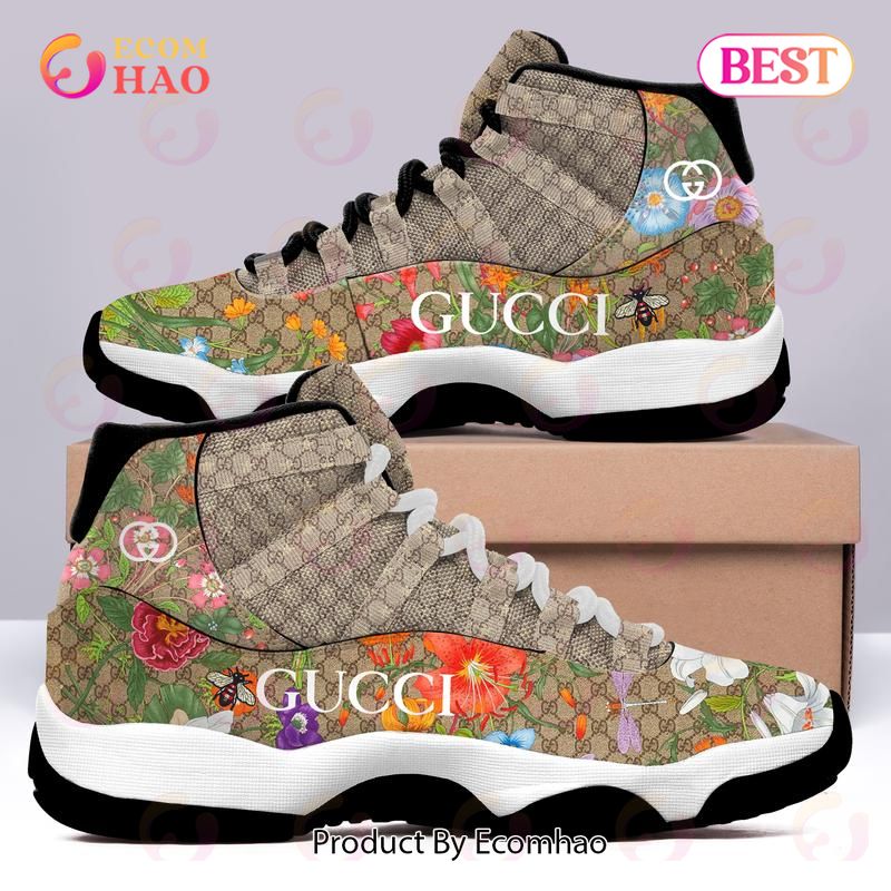 Gucci Air Jordan 11 Sneakerair Jordan 11 Gift For Fan Hot 2023 Luxury Items