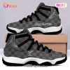 Louis Vuitton Lv Black Brown Air Jordan 11 Sneakers Shoesluxury Shoes For Men And Women