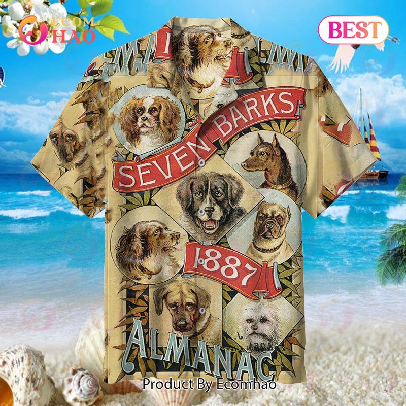 Vintage – Seven Barks Almanac 1887 Universal Hawaiian Shirt