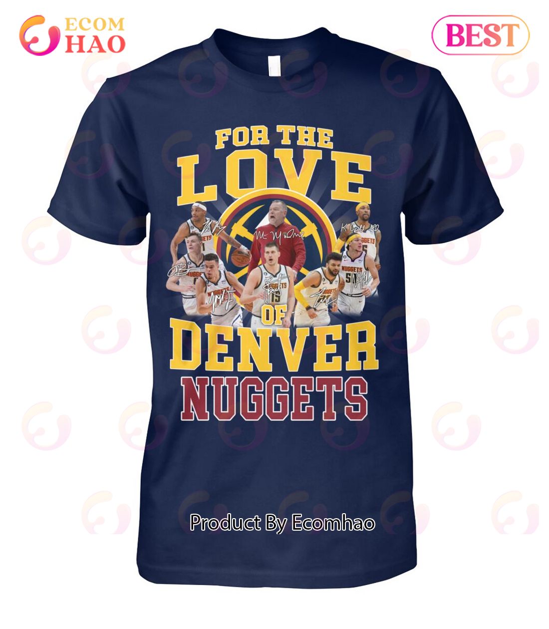 For The Love Of Denver Nuggets Conference Champions T-Shirt