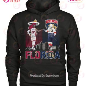 Miami Heat Butler And Florida Tkachuk Florida Sport Teams T-Shirt