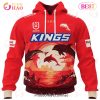 NRL Gold Coast Titans Special Design With Team’s Signature 3D Hoodie