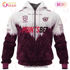 NRL Manly Warringah Sea Eagles Special Design With Team’s Signature 3D Hoodie