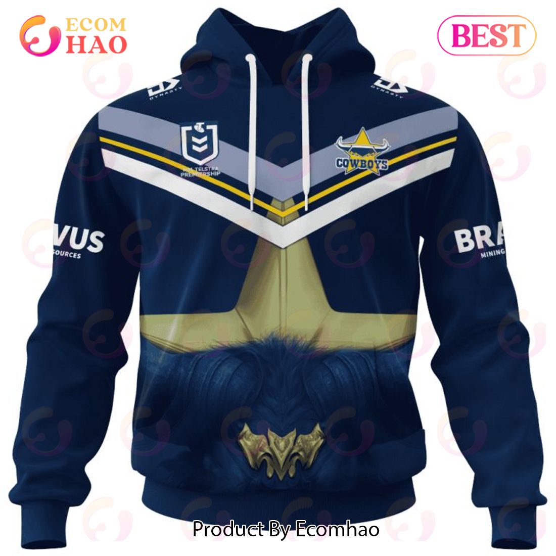 Personalized NRL New Zealand Warriors Special Design With Team’s Signature 3D Hoodie