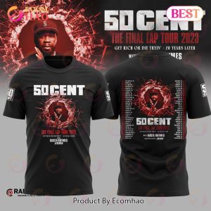 50 Cent The Final Lap Tour 2023 Unisex T-Shirt