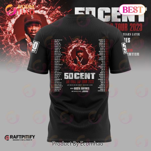 50 Cent The Final Lap Tour 2023 Unisex T-Shirt