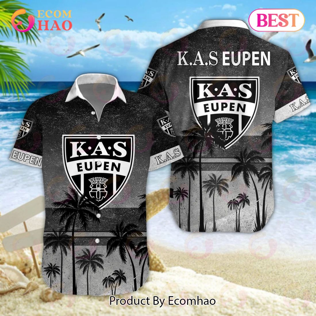Beerschot VA Pro League Hawaiian Shirt
