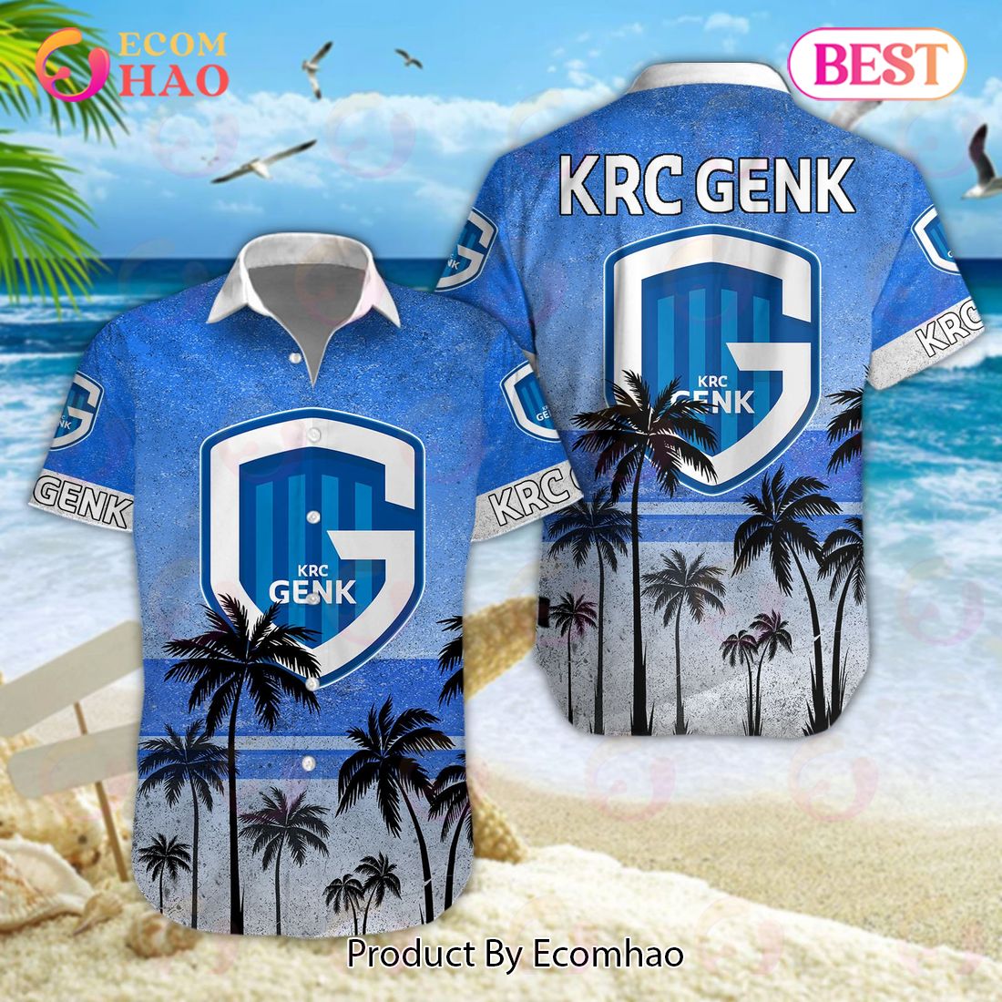 K.R.C. Genk Pro League Hawaiian Shirt