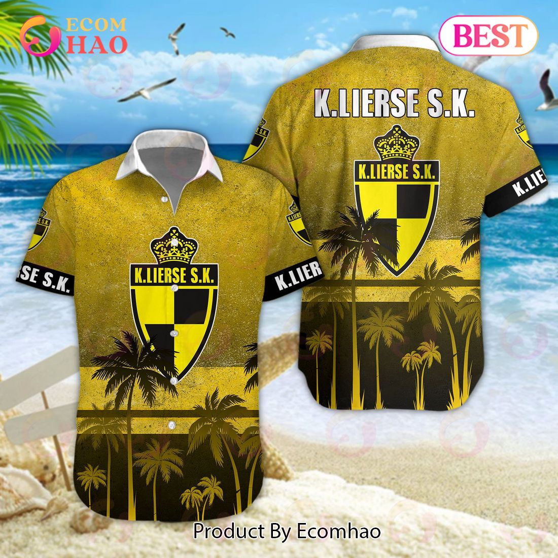 Lierse Kempenzonen Pro League Hawaiian Shirt