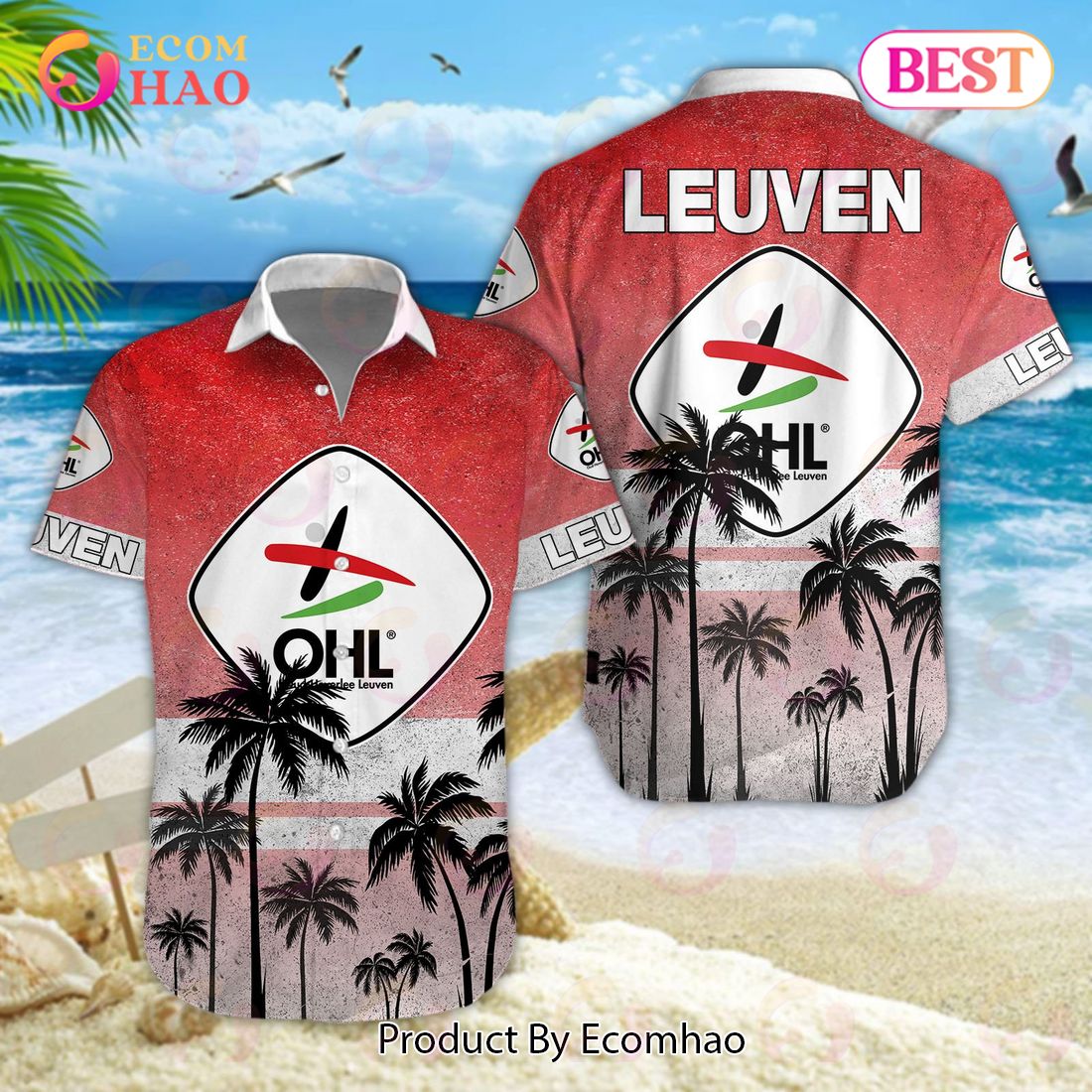 Oud-Heverlee Leuven Pro League Hawaiian Shirt