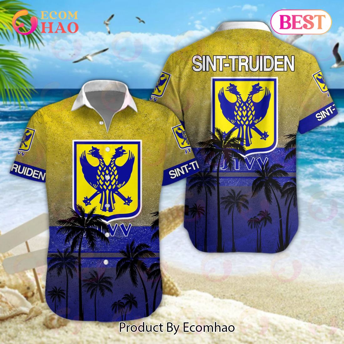 Sint-Truidense V.V Pro League Hawaiian Shirt