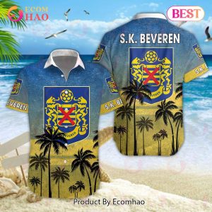 Waasland-Beveren Pro League Hawaiian Shirt