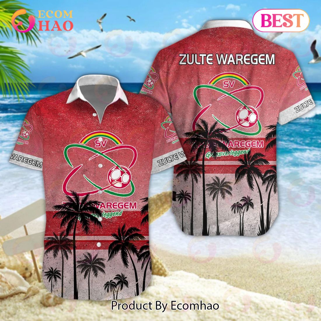 Zulte Waregem Pro League Hawaiian Shirt