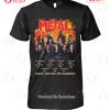 Metallica Baby Yoda 42nd Anniversary 1981 – 2023 Thank You For The Memories T-Shirt