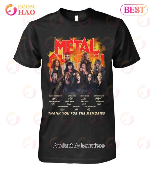 Metal Church Thank You For The Memories T-Shirt