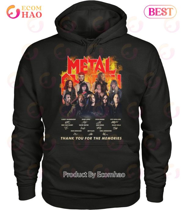 Metal Church Thank You For The Memories T-Shirt