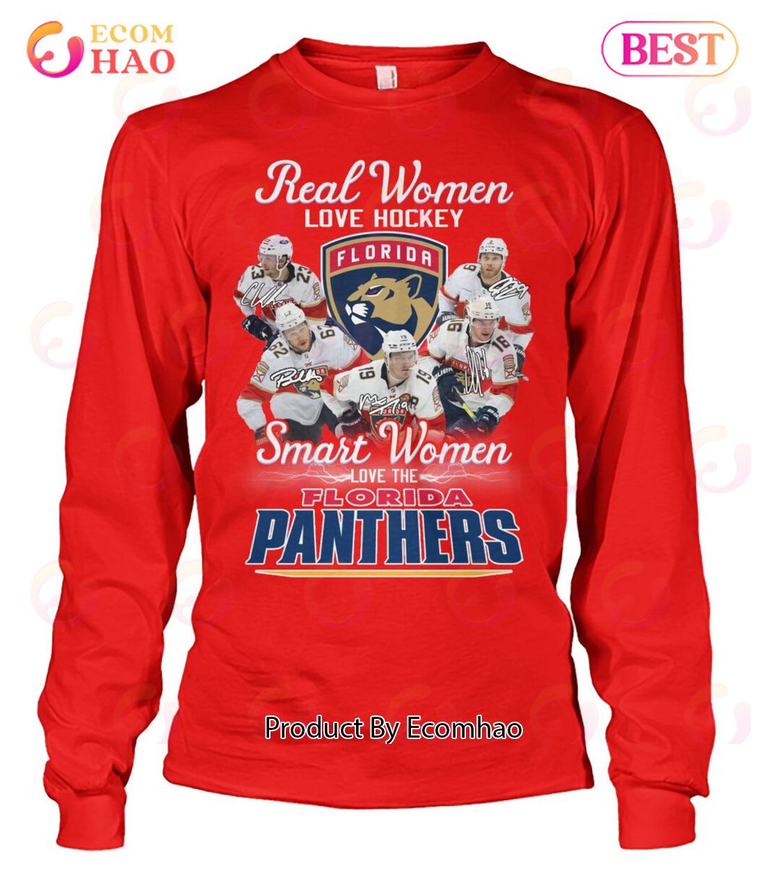 Real Women Love Hockey Smart Women Love The Florida Panthers T