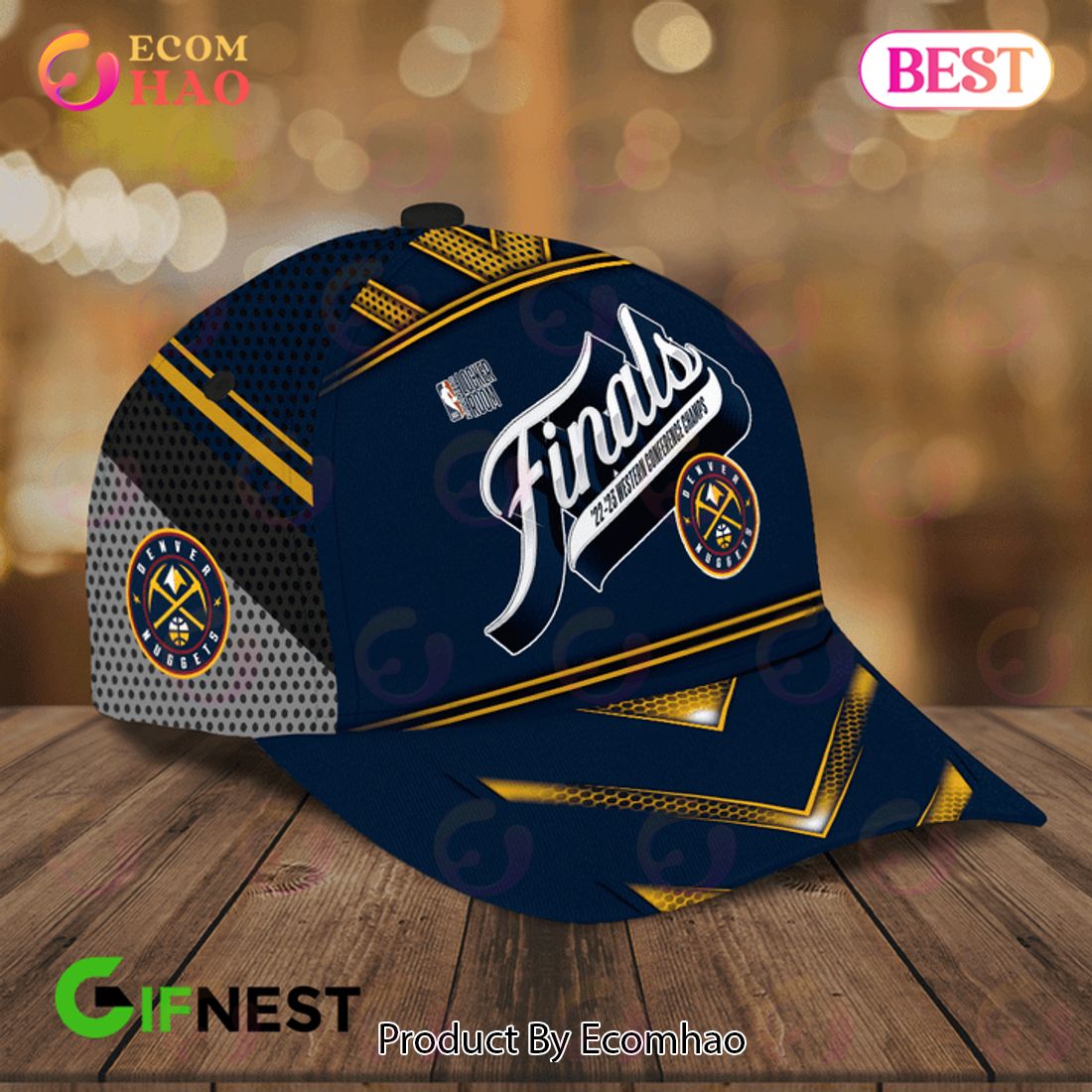 Final ’22-’23 Western Conference Champs Denver Nuggets Cap