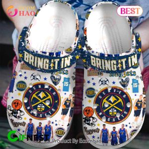 Bring It In Denver Nuggets Custom Clogs