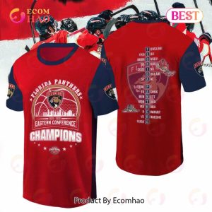 NHL Florida Panthers 2022 – 2023 Eastern Conference Champions T-Shirt