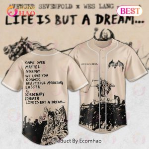 Avenged Sevenfold Baseball Jersey