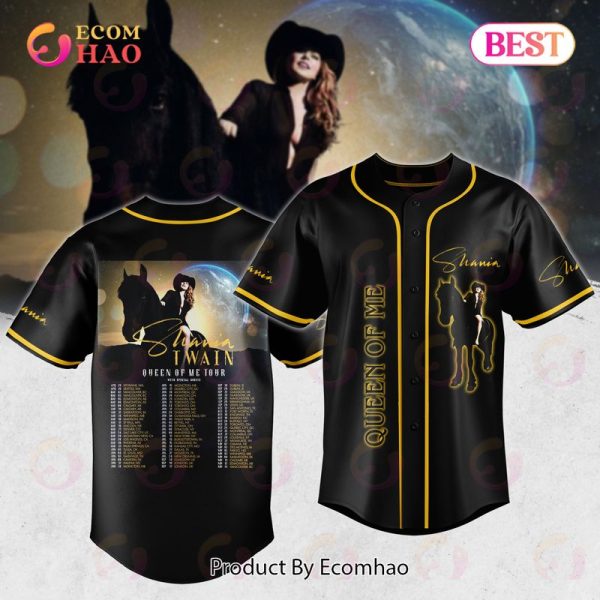 Shania Twain QUEEN OF ME Tour Baseball Jersey
